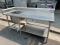 All S.S Single Compartment Sink 72 1/4 x 30