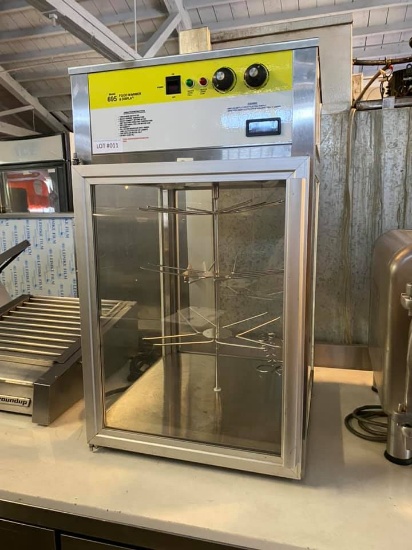 Model 695, Countertop Food Warmer & Display Case