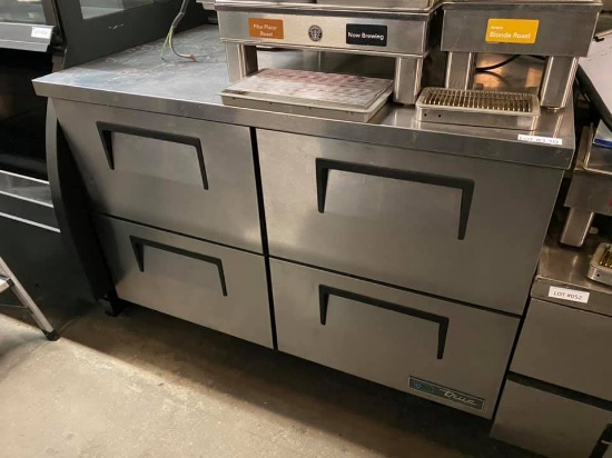 True 4 Drawer Worktop Refrigerator