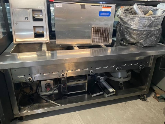 Duke 5 Well Gas Steam Table