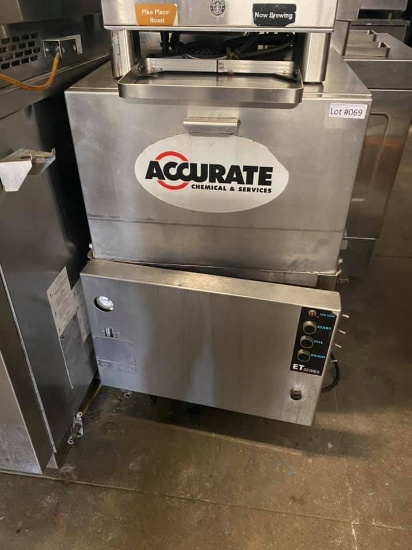 Accurate ET Series Undercounter Dishwasher