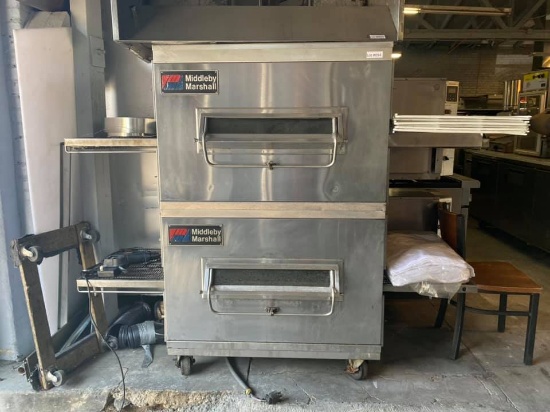 Middle By Marshall 20” Double Deck Pizza Conveyor Oven