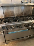 Radiance 6 Burner Range w/Oven Below & Overshelf