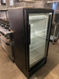 True Single Glass Door Merchandiser, Low profile