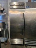 True Combination Unit, Single Divided Door Refrigerator & Freezer