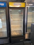 True Single Glass Door Merchandiser / Refrigerator