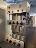 Instupermai Pizza Cone Forming Machine and Rational Pizza Oven