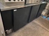 Beverage Air 94” 3 Door Back Bar Cooler
