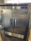 Turbo Air MSF-49NM 2 Door Reach In Freezer, S.S Interior