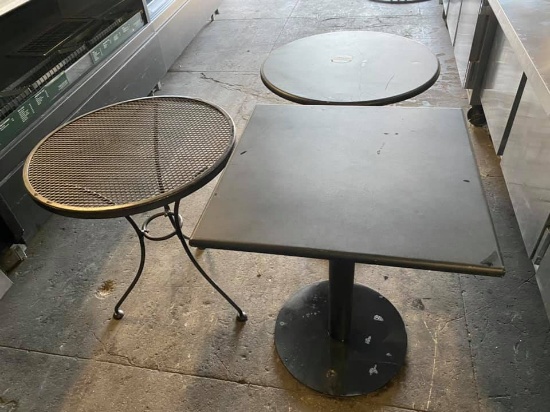 Lot of Patio Dining Tables