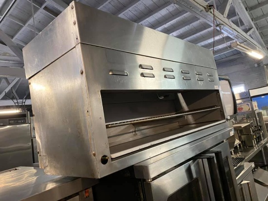 48” Countertop Cheese Melter, Salamander (Gas)
