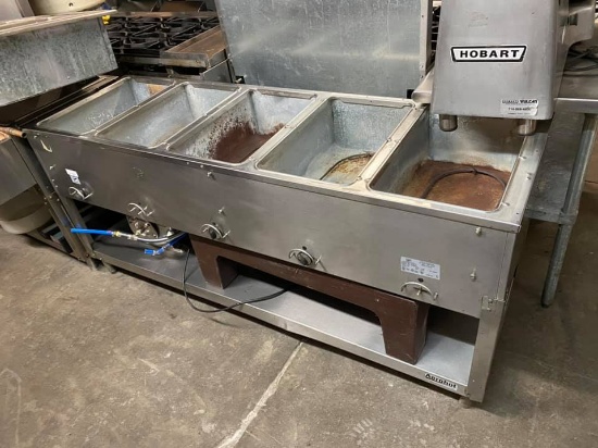 Duke E305 72 3/8" Hot Food Table w/ (5) Wells