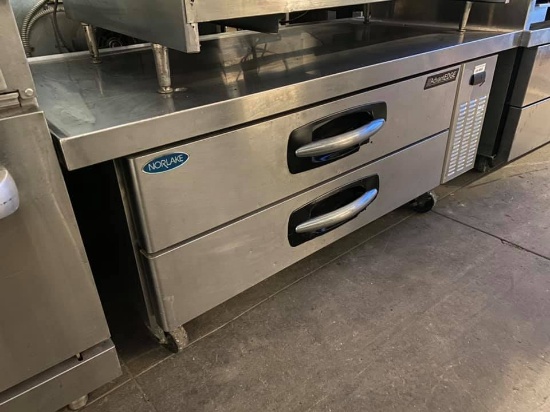 Norlake 60” 2 Drawer Refrigerated Chef Base