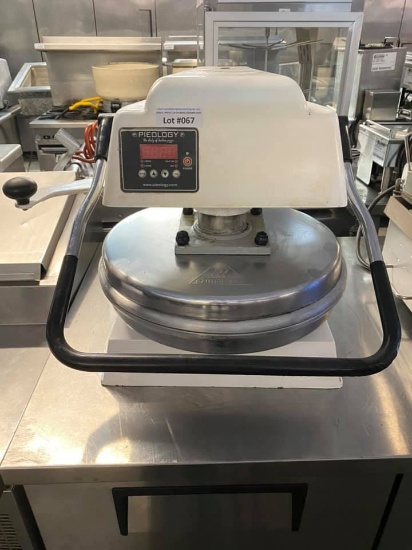 DoughXpress 18” Manual Countertop Pizza Dough Press
