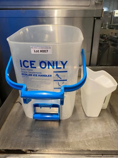 Ecolab 25 lb. Plastic Ice Handler, Holder
