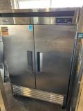 Turbo Air MSF-49NM 2 Door Reach In Freezer, S.S Interior