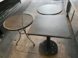 Lot of Patio Dining Tables