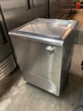 National Bar System 24” Slide Top Horizontal Bottle Cooler