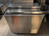 National Bar System 36” Slide Top Horizontal Bottle Cooler