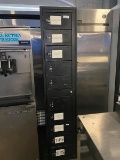 10 Compartment Black Employee Locker