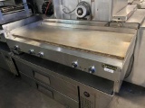 Connerton 60” Countertop Gas Griddle, 1” Thick Plate