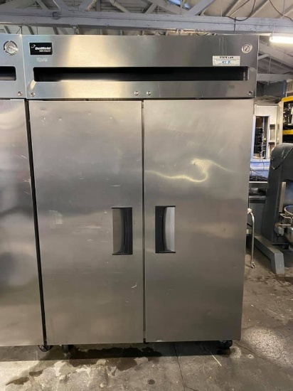 Delfield 2 Door Reach in Refrigerator