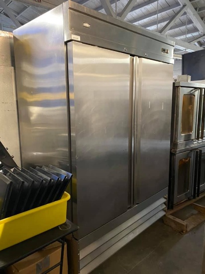 Summit 2 Door Reach In Freezer