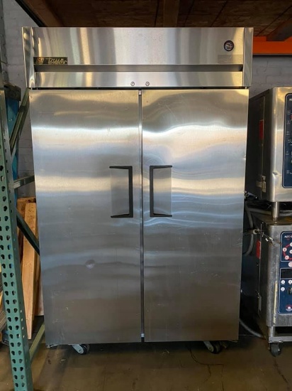 True 2 Door Reach In Refrigerator