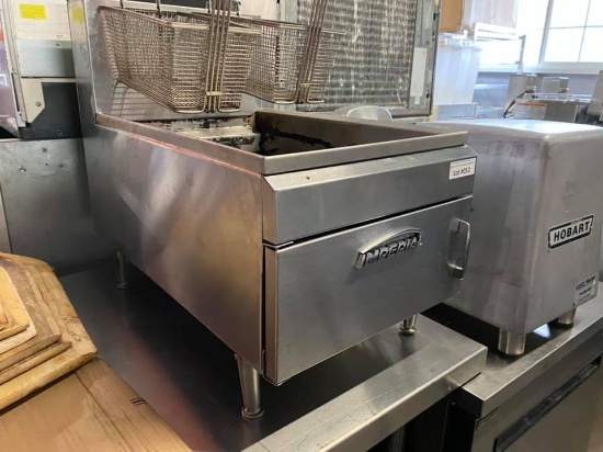 IMPERIAL Model IFST-25 - 25 LB Gas Countertop Deep Fryer