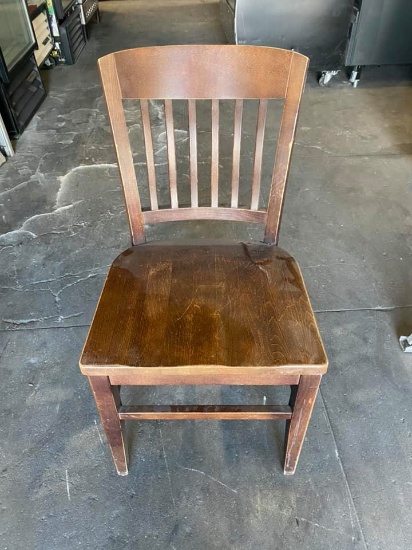 Brown Wooden Dinning Chairs