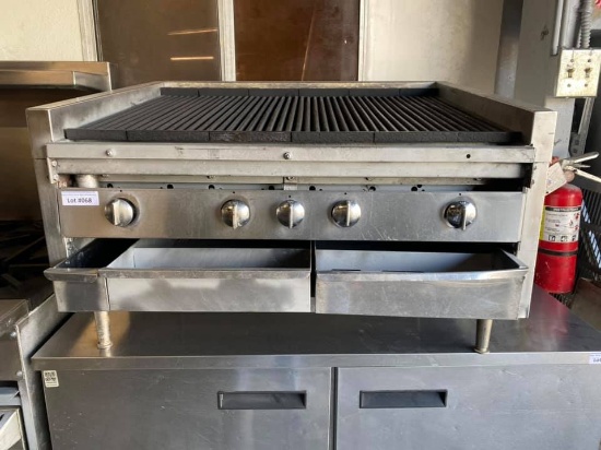 Stratus 36” Countertop Radiant Gas Charbroiler