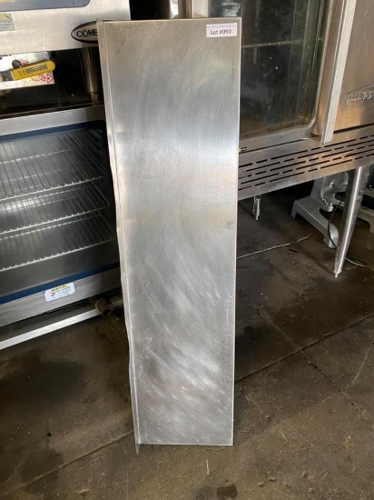 48" in. (w) x 12" in. (d) Stainless Steel Wall Mount Shelf