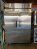 True 2 Door Reach In Refrigerator