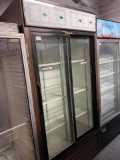 True 2 Glass Door Reach In Refrigerator, Merchandiser
