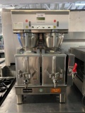 Bunn Dual SH DBC Coffee Brewer w/ (2) 1.5 Gallon Servers & Side Faucet