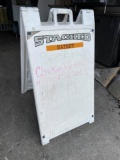 Plastic Display Sign