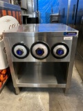 Amtekco 24 Stainless Steel Table Cabinet w/ Cup Holders