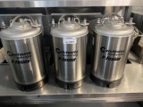 WELBILT N-FUSION 3 Gallon Liquid Storage Keg 29750PS,130PSI, FOOD GRADE, SS