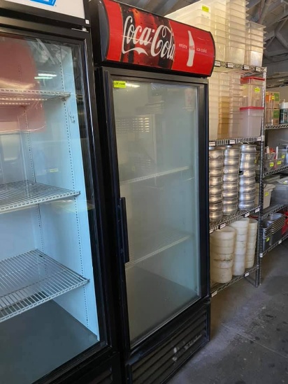 True Single Glass Door Merchandiser