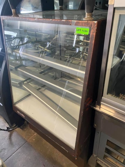 Federal 35” Dry Straight Glass Display Case