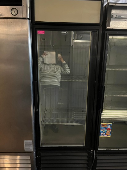 True Single Glass Door Merchandiser/ Refrigerator