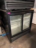 True 2 Sliding Glass Door Merchandiser/ Refrigerator