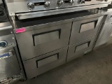 True 4 Drawer Worktop Refrigerator