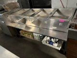 Suprametal 4 Compartment Steam Table (Gas)