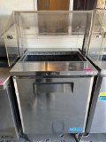 Turbo Air 28” Salsa Prep Station w/Sneeze Guard
