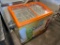 39” Glass Door Ice Cream Dipping cabinet