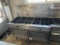 Southbend 10 Burner Gas Range w/2 Ovens below