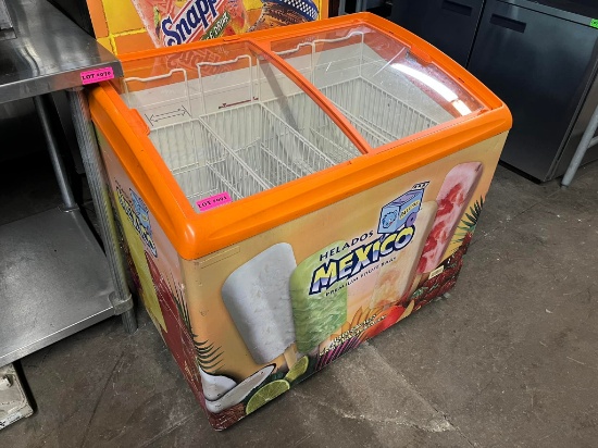 38” Ice Cream Dipping Cabinet