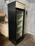 True Single Glass Door Merchandiser/ Refrigerator