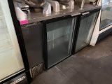 Beverage Air 59” 2 Glass Door Back Bar Cooler